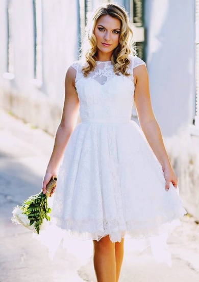 Wedding Dresses for Second Marriage Over 40